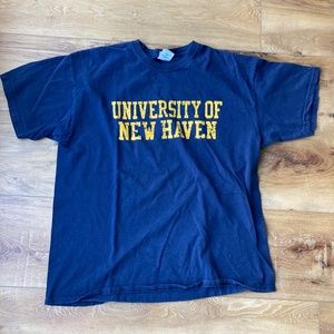 University Of New Haven Tee Shirt In Size XL